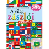 Atlas pre deti - Vlajky sveta s nálepkami, náučná kniha
