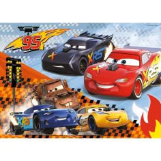Autá 2 v 1, 2x24-dielne maxi puzzle a omaľovánka – Lisciani obrázok 2