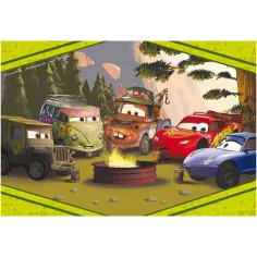 Autá 2 v 1 60-dielikové Eco puzzle a omaľovánka 70x50 cm - Lisciani obrázok 2