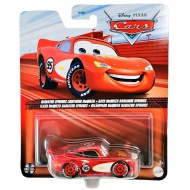 Auta: Blesk McQueen výfukový charakter malé auto 1/55 - Mattel