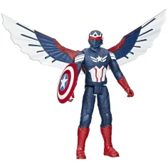 Avengers Titan Hero Maskovaný Kapitán Amerika 29 cm figúrka - Hasbro obrázok 2