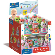 Baby Spin &amp; Dream jednorožec a drak hračka pre bábätká 1 ks - Clementoni