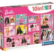 Barbie 10v1 puzzle sada - Clementoni