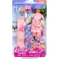 Barbie: 65. výročná kariérna bábika - Snowboardistka - Mattel