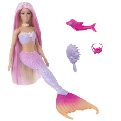 Barbie: Bábika s meniacimi sa farbami a doplnkami - Mattel obrázok 2