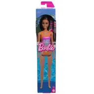 Barbie Beach bábika v fialovej farbe, s vzorovanými plavkami - Mattel