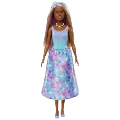Barbie Dreamtopia: Princezná bábika v modro-fialových šatách s motýľmi - Mattel obrázok 3
