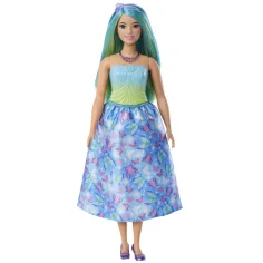 Barbie Dreamtopia: Princezná bábika v modrých šatách s motýľmi - Mattel obrázok 2