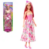 Barbie Dreamtopia: Princezná bábika v ružových šatách s motýľmi - Mattel