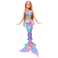 Barbie Dreamtopia: kvetinová čarovná morská panna bábika – Mattel obrázok 3