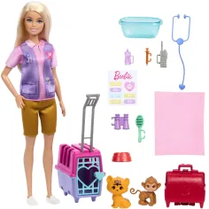 Barbie: Kariéra bábika záchranárka divokých zvierat s doplnkami - Mattel obrázok 4