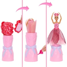 Barbie Odhalenie: Bábika s prekvapením Kvetinová mágia – Ruža – Mattel obrázok 3