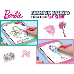 Barbie Together We Shine omaľovánka a súprava na obliekanie - Lisciani obrázok 3