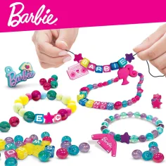 Barbie kabelka na výrobu módnych šperkov s korálkami – Lisciani obrázok 3