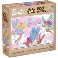 Barbie rozprávkové kamarátky 48-dielne Eco mini puzzle 35x25 cm - Lisciani