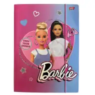 Barbie vzorovaná gumená mapa formátu A4