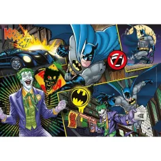 Batman vs. Joker 104-dielna supercolor puzzle - Clementoni obrázok 2