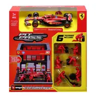 Bburago: F1 pretekárske auto 1/43 – Ferrari SF-24 boxová ulička