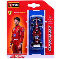 Bburago: Ferrari SF-25 F1 závodné auto (2025) kovový model 1/64 (Charles Leclerc #16)