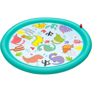 Bestway: Detský bazén s vodným postrekovačom s motívom dinosaurov 122 cm