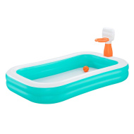 Bestway: Dunk N Splash™ bazén s basketbalovou doskou 251x168x102cm
