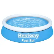 Bestway: Fast Set nafukovací bazén s nafukovacím okrajom 183x51cm