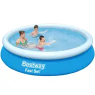 Bestway: Fast Set nafukovací bazén s nafukovacím okrajom 366x76 cm