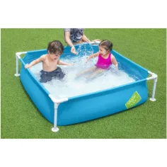 Bestway: Steel Pro bazén s kovovým rámom 122x122x30,5 cm obrázok 2