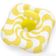 Bestway: Swim Safe dvojitý sedací plávací kruh pre bábätká 79 cm