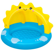 Bestway: Veselý detský bazénik so slniečkami 101 x 97 x 71 cm