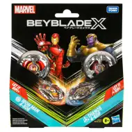 Beyblade X Marvel Collab: Iron Man vs. Thanos 4-80B X Venom 4-60B hracia sada - Hasbro