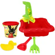 Bing 5-dielna pieskovisková súprava s mlynom - Wader