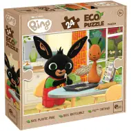 Bing a Flop pečú sušienky 24-dielne Eco puzzle 70x50cm - Lisciani