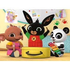 Bing a priatelia hrajú hudbu 24-dielne Eco puzzle 70x50 cm - Lisciani obrázok 2