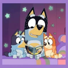 Bluey 3 v 1 20-36-50-dielne puzzle - Trefl obrázok 4