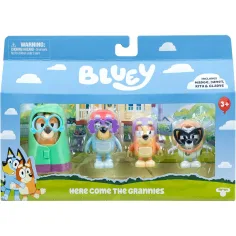 Bluey: 4-dielna hracia súprava – babičky