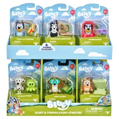 Bluey: Bluey a priatelia zberateľné sady hračiek S14 1 ks