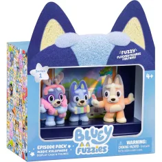 Bluey Fuzzies Epizóda 3-dielná sada - Magický xylofón