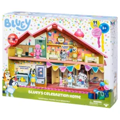 Bluey: Sviatočná rodinná domčeková súprava s figúrkou oslavujúceho Blueyho obrázok 5