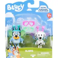Bluey mimozemšťania: Sada figúrok Bluey a Chloe