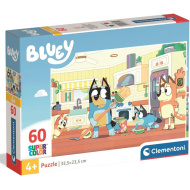 Bluey v kuchyni 60-dielne Supercolor puzzle - Clementoni