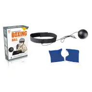 Boxerská reflexná lopta na upevnenie na hlavu s páskou