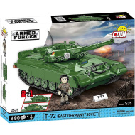 COBI: Armed Forces T-72 (východnonemecký/sovietsky) stavebnica tanku (2625)