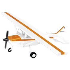 COBI: Cessna 172 Skyhawk oranžovo-biela stavebnica (26623) obrázok 4