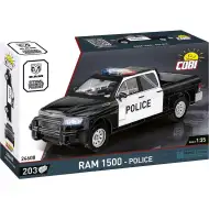 COBI: Dodge RAM 1500 policajné auto stavebnica (24608)