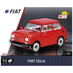 COBI: Fiat 126p elektrické auto stavebnica (24531)