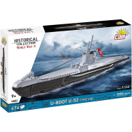 COBI: Ponorka U-Boot U-52 (typ VIIB) z 2. svetovej vojny, stavebnica (4852)