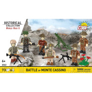COBI: Sada figúrok bitky pri Monte Cassino z 2. svetovej vojny (2063)