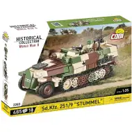 COBI: Sd.Kfz. 251/9 Stummel obrnené vozidlo stavebnica (3096)