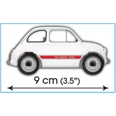COBI: Stavebnica Fiat Abarth 595 (24524) obrázok 4